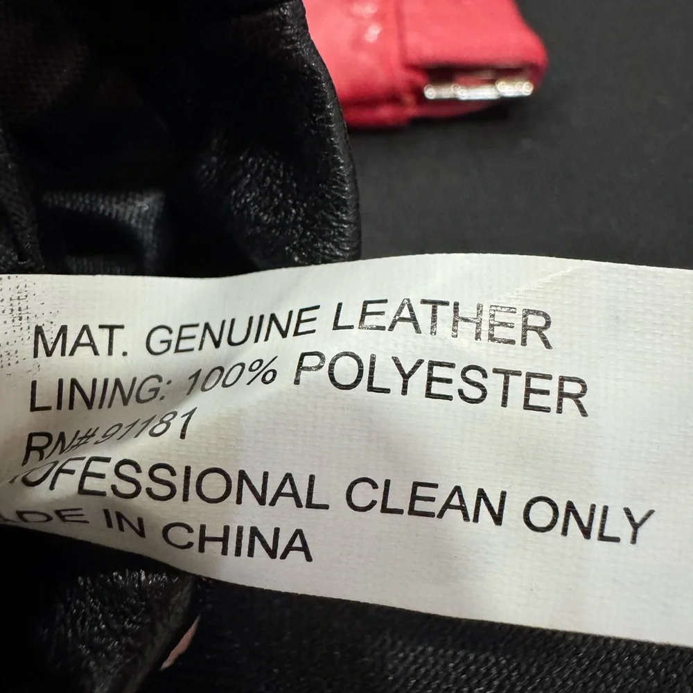 100% leather keep your